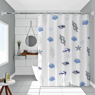 (READY STOCK)Waterproof Bathroom Shower Curtain/Mildew For Bathroom