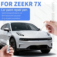 For ZEEKR 7X 2024-2025 CX1E Paint Repair Pen Touch Up Scratch Remover DIY Auto Accessories Black Whi