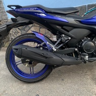 EXCITER 155 black THAI style exhaust and hood exzos y15