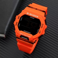 GDB-200 GSK Orange Digital Men's Watch With Metal Box