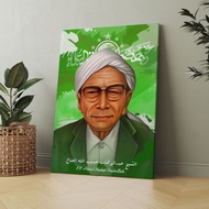 Kh Abdul Wahab Hasbullah Photo Painting uk 30x40 Ulama And Koran Posters