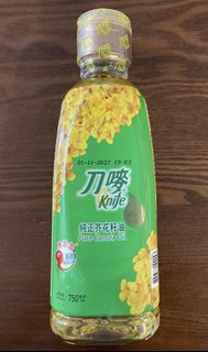 超特價! 全新刀嘜純正芥花籽油 750ml