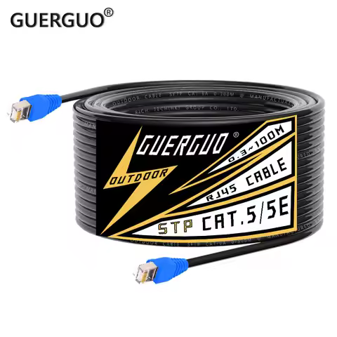 0.3M-100M Cat5 Ethernet Cable Cat5E STP/SFTP Network Lan Cable for Router RJ45 Laptop TV Box Network