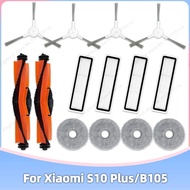 Xiaomi Robot Vacuum S10 Plus / S10+ B105 Cleaner Accessories Main Side Brush Hepa Filter Mop Pad