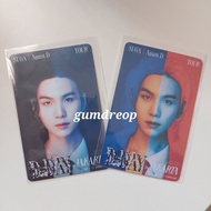 Suga agust d d-day in vip photocard benefit