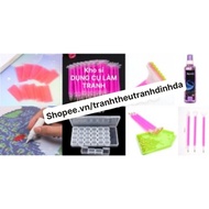 Stone PAINTING WAX, PAINTING TOOLS