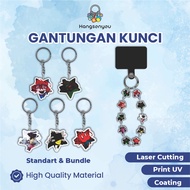GANTUNGAN Keychain Acrylic Keychain/ ROBLOX FORSAKEN STAR Keychain (C00LKIDD, 1X1X1 BETRAYED, GASHAR