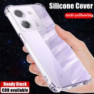 For Xiaomi Poco M7 Pro 5G 2409FPCC4G 2409FPCC4I Soft Rubber Gel Jelly Case Crystal Clear Transparent