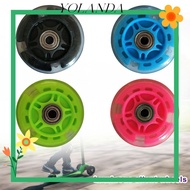 YOLAN LED Scooter Wheel Toys 4 Colors Light Kid Scooter Bearings