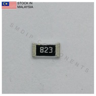 10PCS Taiwan-Grade 82k ±5%, 1206 SMD Resistor (823)