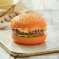 ALI Creative Tricky Hamburger Removable Hamburger Squeezing Toy Simulation Food Decompression Artifact Squishy Toys
