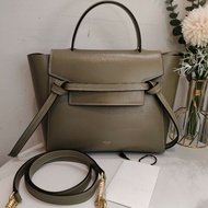 Celine micro belt bag green