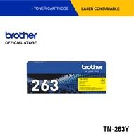 Brother TN-263Y ตลับผงหมึก(โทนเนอร์) สีเหลือง สำหรับรุ่น HL-L3230CDNHL-L3270CDWDCP-L3551CDWMFC-L3735