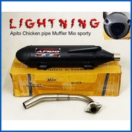 ✷ ● ✢ Apito Chicken pipe Mio sporty Muffler