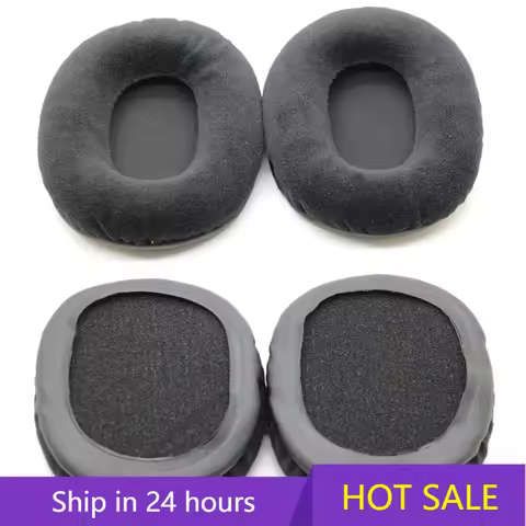 Velour Earpads for Sony MDR-7506, MDR-V6, MDR-CD900ST CD700 7506 V6 Headphones Replacement Ear pads 