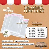 OPP Plastic CLOTHES GLUE 15X30; 17X30; 18X30; 20X30; 21X30; 22X30; 23X30; 25X30; 27X30; 28X30; 30X30