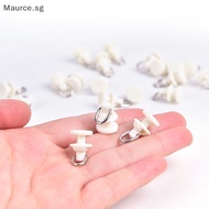 Maurce 20pcs Curtain Track Glider Rail Curtain Hook Rollers Curtain Tracks Accessories SG