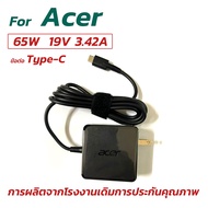 Acer adapter 65W 19V 3.42A USB-C Type-C Head Original Cartridge Notebook Power Charging Cable