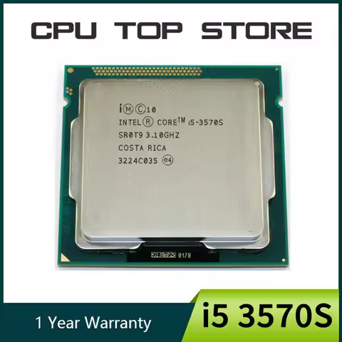 Intel Core i5 3570S Processor Quad-Core 3.1GHz LGA 1155 Desktop CPU