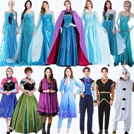 Halloween Costume - Elsa, Anna & Hans Adult Performance Dresses