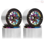 [RC] 1.9/2.2inch Simulation CNC Electroplating Colorful beadlock Hub traxxas axial TRX4 SCX10