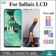 For Tecno Spark 10C KI5k / Spark 10 5G KI8 / Spark 10 KI5q / Spark 10 Pro KI7 LCD Digital Assembly