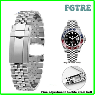 นาฬิกาข้อมือ FGTRE 904L สำหรับ Rolex Sub GMT สายนาฬิกาข้อมือสำหรับผู้ชายยอร์ช Daytona สร้อยข้อมือสุด