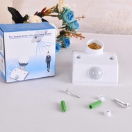 Wall-mounted infrared sensor motion sensor light bulb holder,