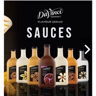 DAVINCI SAUCE CARAMEL, CHOCOLATE, SALTED CARAMEL, BUTTERSCOTCH 2L