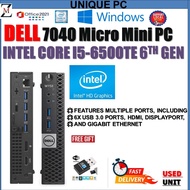 Dell 7040  Intel Quad Core i5-6500TE up to 3.3GHz,16GB DDR4, High Performance Business PC Support, H
