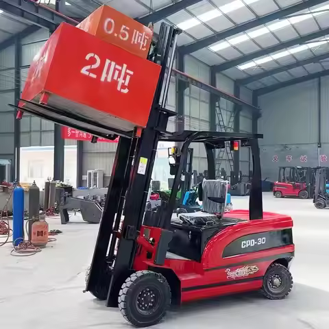 High-quality Mini Forklifts Available in 1Ton 2Ton 3Ton Capacities With 3Ton Electric Forklifts Avai