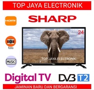 LED TV SHARP 24 INCH . SHARP LED TV 24 INCH/TV SHRP 24" BARU &amp; BERGARANSI RESMI