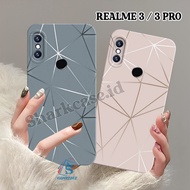Realme 3 Case / 3 PRO / 5 PRO / 5 / 5i / 5s / C3 / C2 / C1 Latest Abstract Stripe Motif - Realme Cas