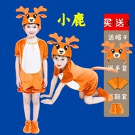 Deer Children Animal Costume Reindeer Elk Cartoon Kindergarten Dance