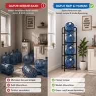 GALLON STORAGE RACK GALLON STORAGE RACK/ Storage Rack Rack Shelf