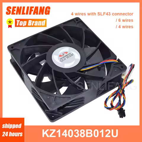 For Miner M20s M21S M30s FAN 14cm 4 Pins/6 Pins KZ14038B012U 7.2A 12V 14038