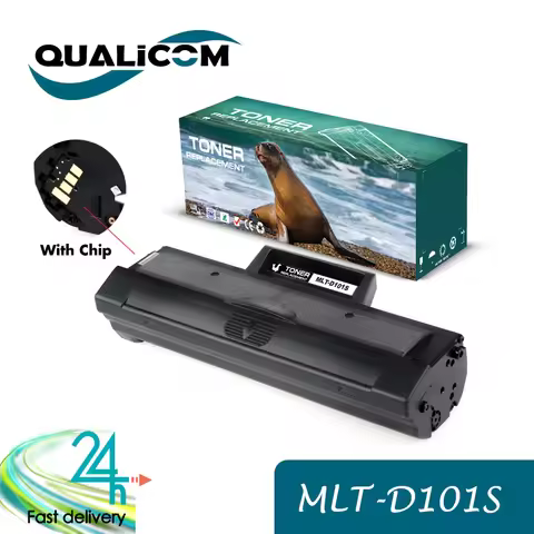 Qualicom MLT-D101S D101S Compatible Toner Cartridges Replacement for Samsung ML-2160 ML-2165 ML-2165