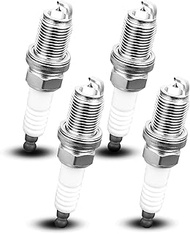 4Pcs Double Iridium Spark Plugs Fit for Volkswagen Tiguan Passat Jetta Golf Select Models, Fit for A