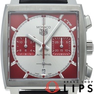 TAG Heuer 豪雅摩納哥系列計時碼錶摩納哥大獎賽歷史限量版，全球限量1000枚，型號CBL2114.FC6486，附原廠錶盒、保固卡，不鏽鋼/皮革錶帶，男士腕錶，RED拋光，成色極佳 [二手]