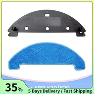 For ABIR K30/K20 Compatible 2PCS Mop Cloth Holder& Mop Cloth Set Robot Vacuum Cleaner Replacement