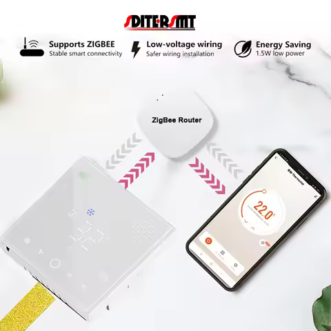 VRF/VRV THERMOSTAT ZIGBEE Fujitsu Mitsubishi Toshiba Air Conditioning Intelligent Remote Control