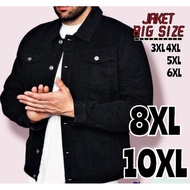 Jumbo Jeans Jacket Men's SizeBIG Wanita ML, XL, 2xl, 6xl, 7xl, 8xl, Large Jeans Jacket