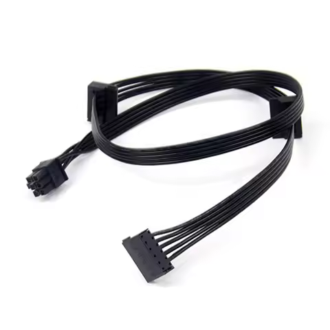 GPU PCI Express 6Pin Male 1 To 3 SATA SSD Power Supply Cable For CORSAIR CX850M CX750M CX600M CX500M