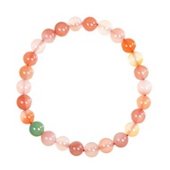 【正佳珠寶】鹽源瑪瑙 頂級川料糖果鹽源 6.8-7.3mm 鹽源瑪瑙手珠