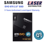 SAMSUNG SSD EVO 870  250GB / 500GB / 1TB / 2TB  2.5 inch  SATA III
