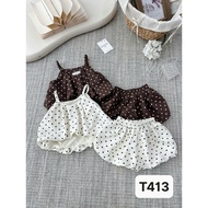T413 Set of 2-String Balls CNY Squash Shape Mixed with Cute puffy shorts for girls