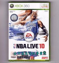 【XBOX360原版片】☆ 勁爆美國職籃10 NBA LIVE 10 ☆【亞版 中古二手商品】台中星光電玩