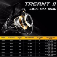 reel pancing seaknight treant ii 5000 power handle murah semarang