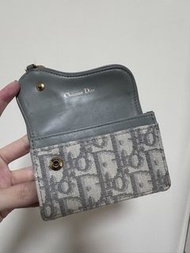 Dior Saddle 帆布銀包
