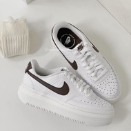 Nike Court Vision Alta “White / Baroque Brown”